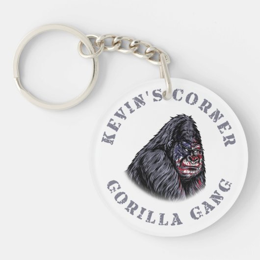 Kevin's Corner GORILLA GANG Sleutelhanger (Voorkant)