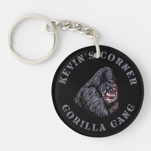 Kevin's Corner GORILLA GANG Sleutelhanger (Voorkant)