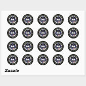 Kevin's Corner Making Sense Uit Onzin Ronde Sticker (Vel)