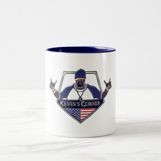 Kevin's Corner Making Sense Uit Onzin Tweekleurige Koffiemok (Center)