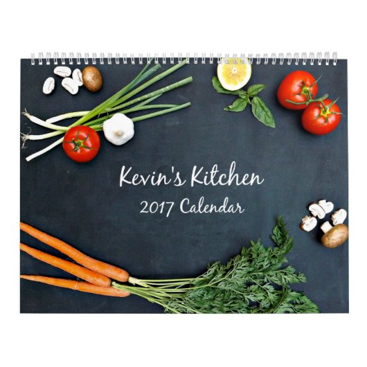 Kevin's Kitchen 2017-kalender Kalender (Hoes)