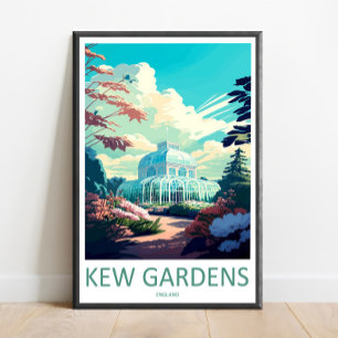 Kew Gardens Reisprint Muurkunst Kew Gardens Muurde Poster