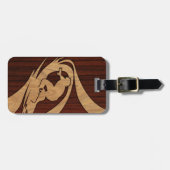 Kewalos Hawaiian Surfer Faux Bagagelabels (Voorkant horizontaal)