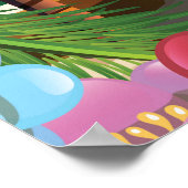 Kewarra Beach Australia vintage poster (Hoek)