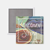 Keweenaw aimant agate puissant (Recto/Verso)