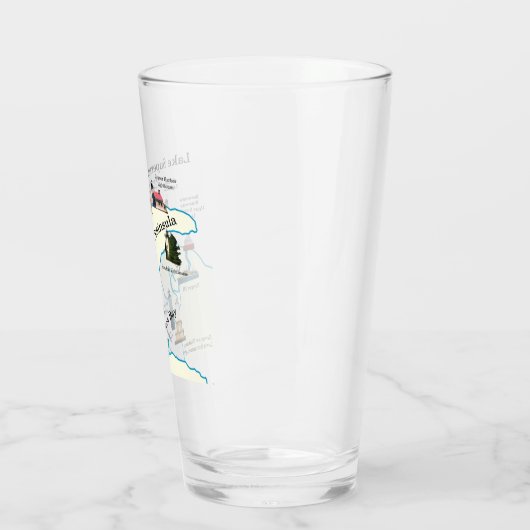 Keweenaw Peninsula vuurtoren Glas (Links)