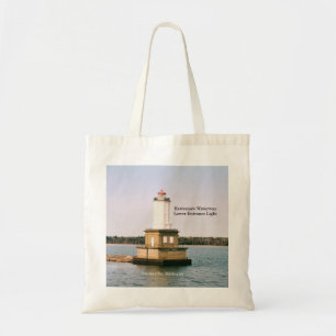 Keweenaw Waterway Lower Entrance Light canvas tas