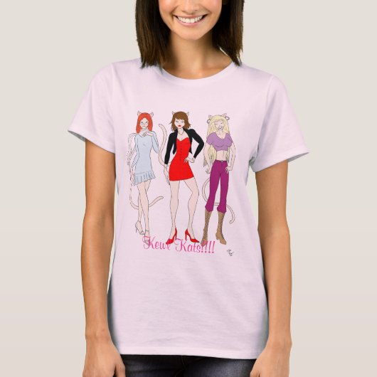 Kewl Kats t-shirt (Voorkant)