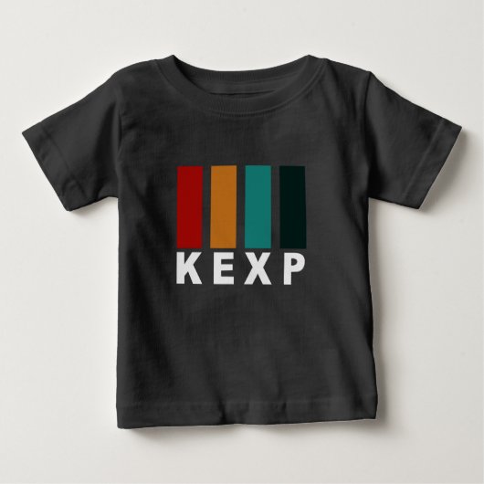 KEXP T-Shirt Meilleur Logo KEXP Design Tee Short (Devant)