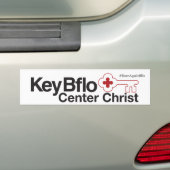 Key Bflo Center Christus #BornOpnieuwBflo Bumpersticker (Op auto)