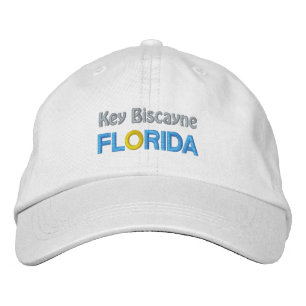 KEY BISCAYNE-pet Geborduurde Pet