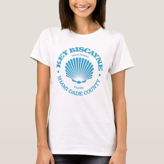 Key Biscayne (zeeschelp) T-shirt (Voorkant)