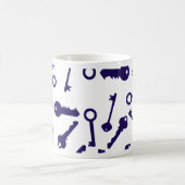 Key Blue Pattern-product Koffiemok (Center)