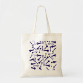 Key Blue Pattern-product Tote Bag (Voorkant)