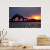 Key Bridge Sunset Print - Baltimore (Keuken)