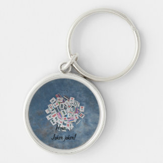 key chain-blue-here joker sleutelhanger