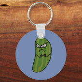 Key chain Crabby Cucumber Sleutelhanger (Voorkant)