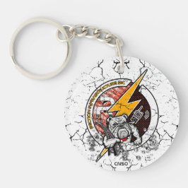 KEY-CHAIN INFRASIC BLANC SLEUTELHANGER