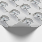 Key Home, Real Estate Agent, Verkopen Cadeaupapier (Hoek)