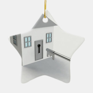 Key Home, Real Estate Agent, Verkopen Keramisch Ornament