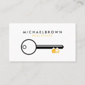 Key House Realtor architect qr code Visitekaartje (Voorkant)