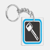 Key Icon Security-Sleutelhanger Sleutelhanger (Voorkant Links)