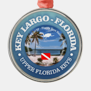 Key Largo (C) Metalen Ornament