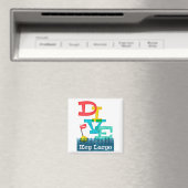 Key Largo Dive - Colorful Scuba Magneet (Insitu (Vaatwasser))