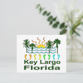 Key Largo Florida Briefkaart (Staand voorkant)