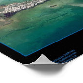 Key Largo, Florida Poster satellite (Coin)