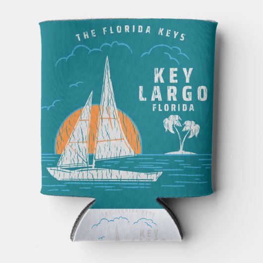 Key Largo Florida Sailing Blikjeskoeler (Voorkant)