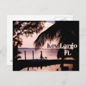 Key Largo Florida Sunset Briefkaart (Voorkant / Achterkant)