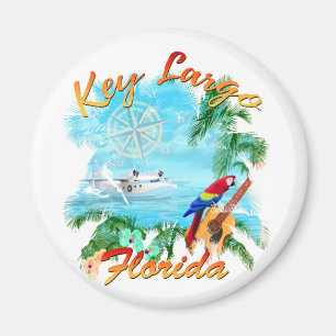 Key Largo Florida Trop Rock Magneet