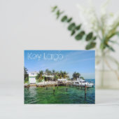Key Largo, Florida, VS Briefkaart (Staand voorkant)