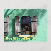 Key Lime Pie Key West Florida Window Carte postale (Devant)
