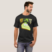 Key Lime Pie Recipe West Florida T-shirt (Voorkant volledig)