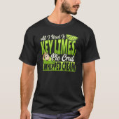 Key Limes Pie Crust T-shirt (Voorkant)