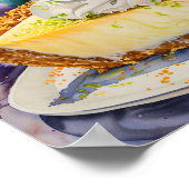 Key Limoen Pie Poster (Hoek)