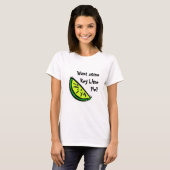 kEY limoen pIE T-shirt (Voorkant volledig)
