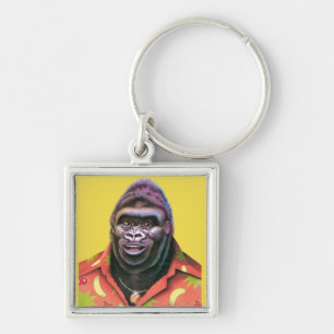 "Key Ring Vain Gorilla-ontwerp" Sleutelhanger