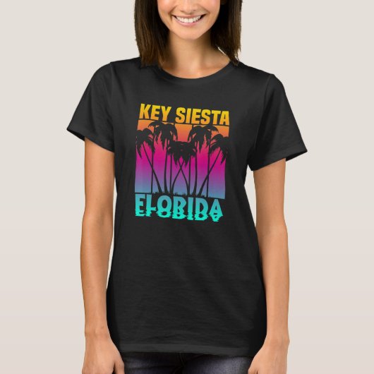 Key Siesta Florida 2 T-shirt (Voorkant)