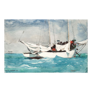 Key West, Anker lichten (1903) door Winslow Homer Foto Afdruk