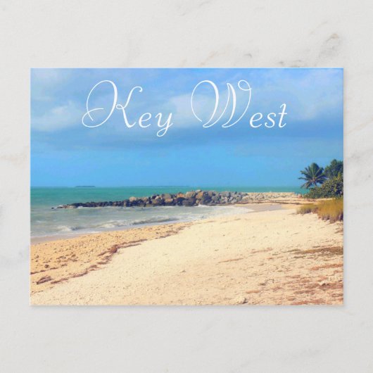 Key West Beach Briefkaart (Voorkant)