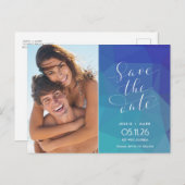 Key West Beach Weddenschap Foto opslaan Datum Aankondigingskaart (Voorkant / Achterkant)