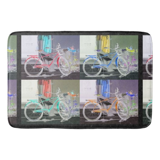 Key West Bicycle Badmat (Voorkant)