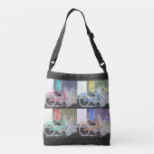 Key West Bicycle Crossbody Tas (Achterkant)