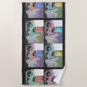 Key West Bicycle Strandlaken (Voorkant)