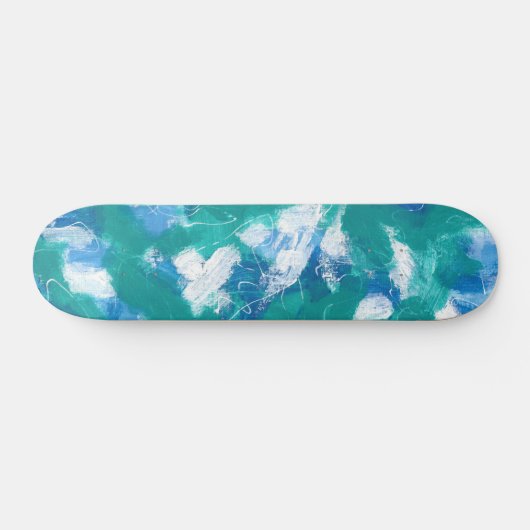 Key West Blue Half Pipe Skateboard (Horizontaal)