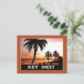KEY WEST BRIEFKAART (Staand voorkant)