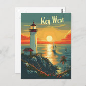 Key West Briefkaart (Voorkant / Achterkant)